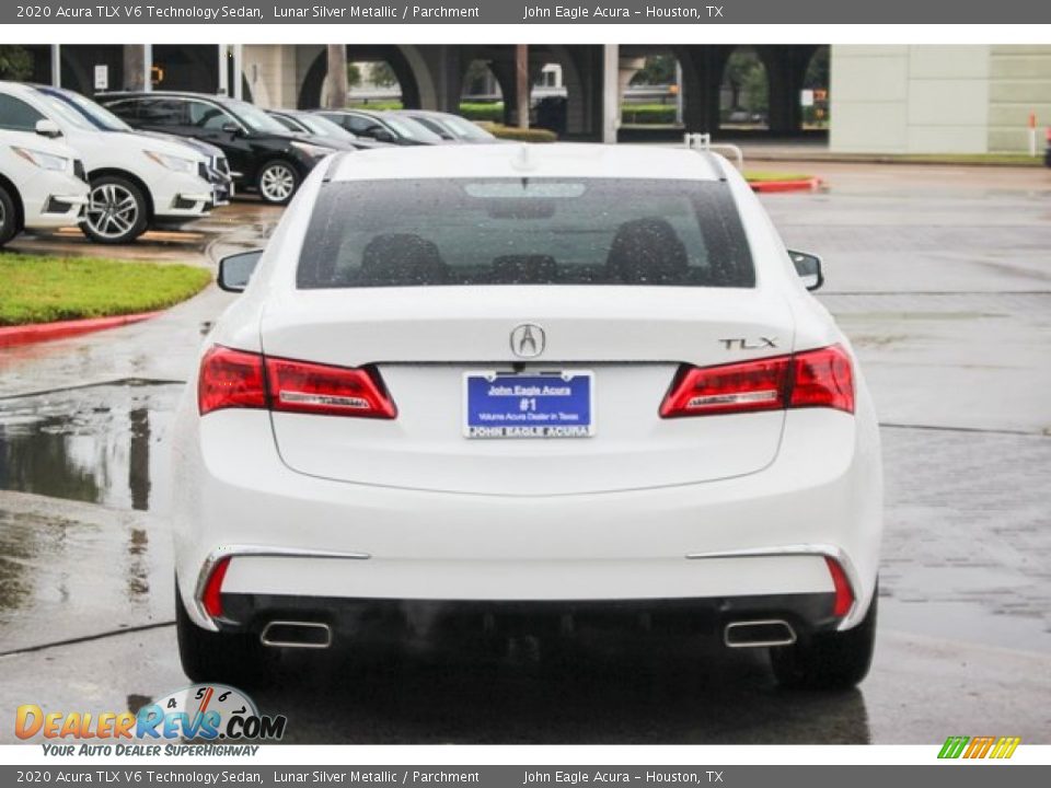2020 Acura TLX V6 Technology Sedan Lunar Silver Metallic / Parchment Photo #5