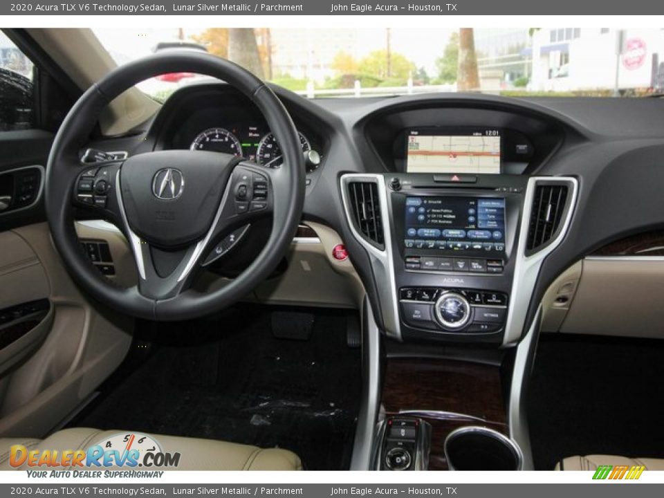 2020 Acura TLX V6 Technology Sedan Lunar Silver Metallic / Parchment Photo #24