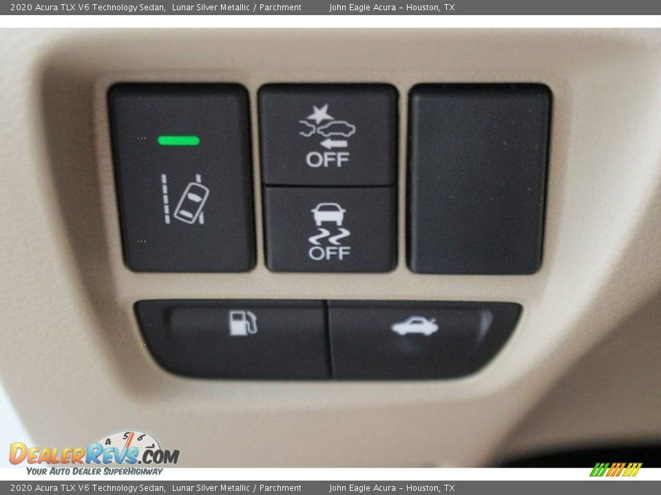 2020 Acura TLX V6 Technology Sedan Lunar Silver Metallic / Parchment Photo #35