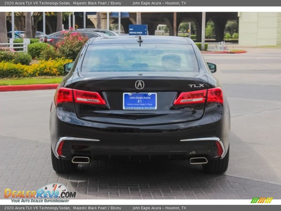 2020 Acura TLX V6 Technology Sedan Majestic Black Pearl / Ebony Photo #6