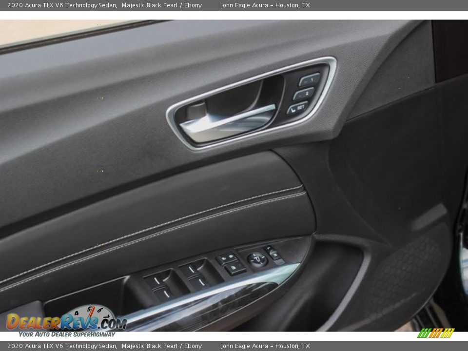 2020 Acura TLX V6 Technology Sedan Majestic Black Pearl / Ebony Photo #12