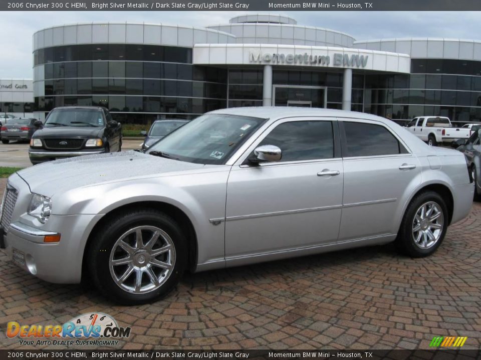 2006 Chrysler 300 C HEMI Bright Silver Metallic / Dark Slate Gray/Light Slate Gray Photo #1