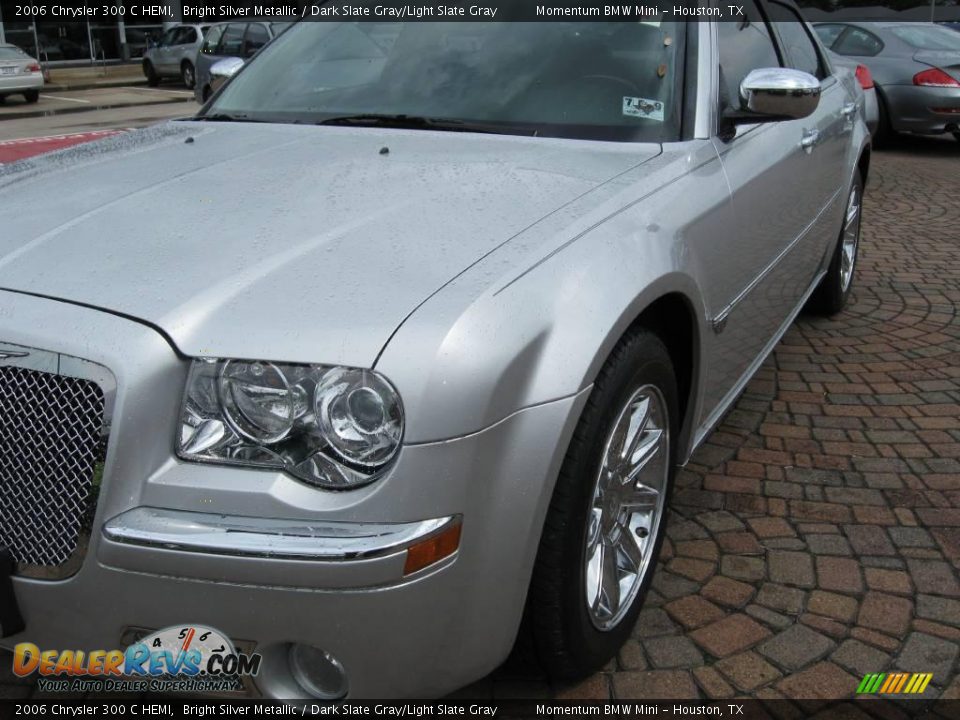 2006 Chrysler 300 C HEMI Bright Silver Metallic / Dark Slate Gray/Light Slate Gray Photo #4