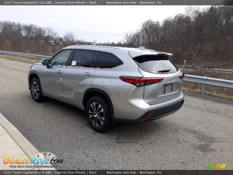 2020 Toyota Highlander XLE AWD Celestial Silver Metallic / Black Photo #2