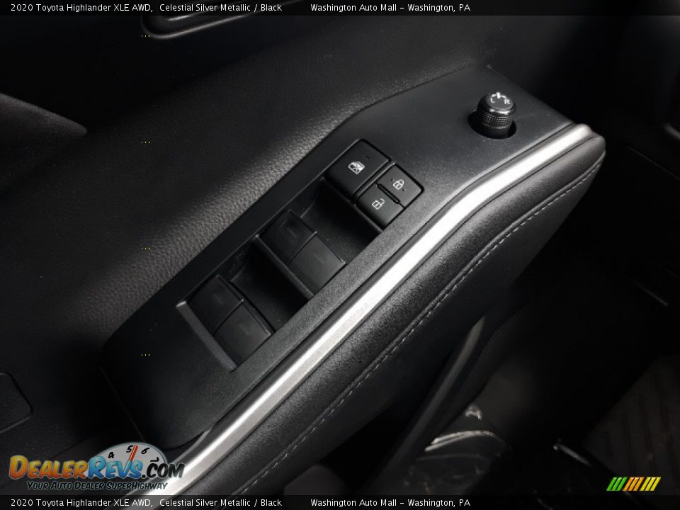 2020 Toyota Highlander XLE AWD Celestial Silver Metallic / Black Photo #8