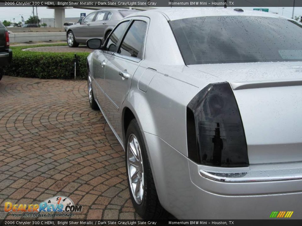 2006 Chrysler 300 C HEMI Bright Silver Metallic / Dark Slate Gray/Light Slate Gray Photo #6