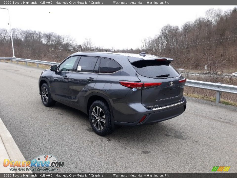 2020 Toyota Highlander XLE AWD Magnetic Gray Metallic / Graphite Photo #2