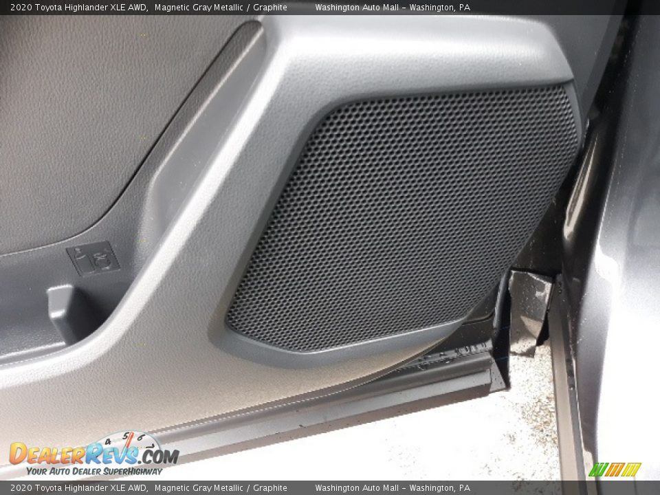 2020 Toyota Highlander XLE AWD Magnetic Gray Metallic / Graphite Photo #27