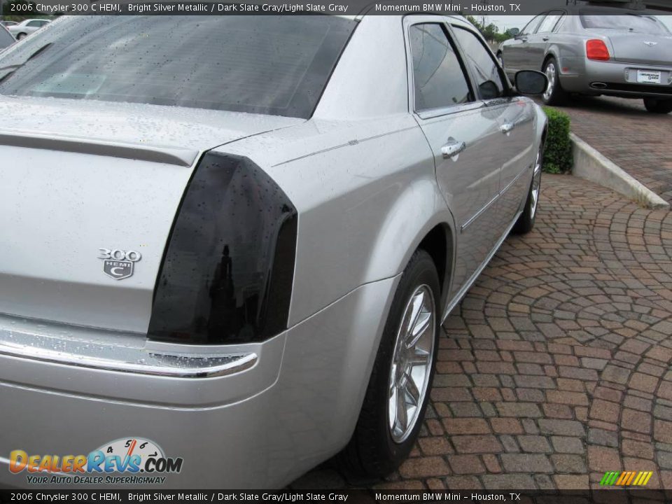 2006 Chrysler 300 C HEMI Bright Silver Metallic / Dark Slate Gray/Light Slate Gray Photo #8