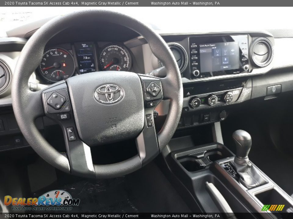 2020 Toyota Tacoma SX Access Cab 4x4 Magnetic Gray Metallic / Cement Photo #3