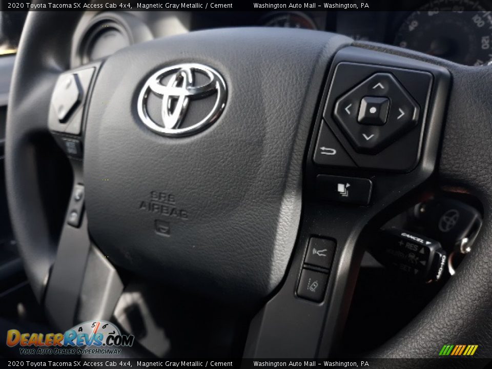 2020 Toyota Tacoma SX Access Cab 4x4 Magnetic Gray Metallic / Cement Photo #6