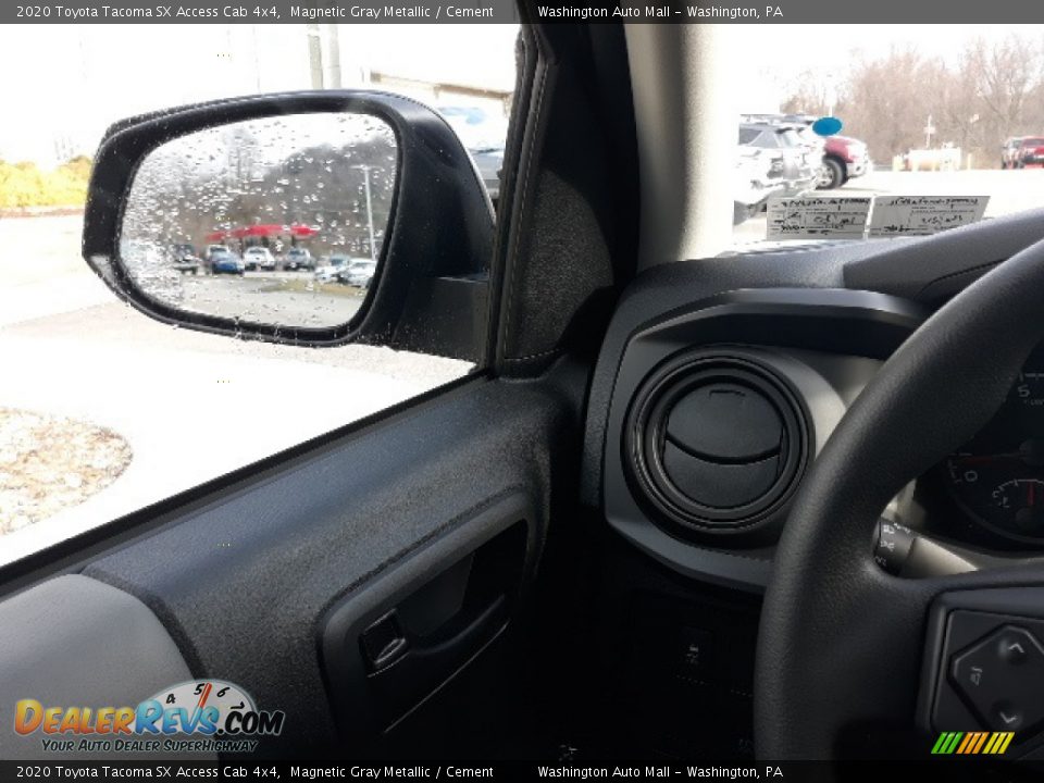 2020 Toyota Tacoma SX Access Cab 4x4 Magnetic Gray Metallic / Cement Photo #7