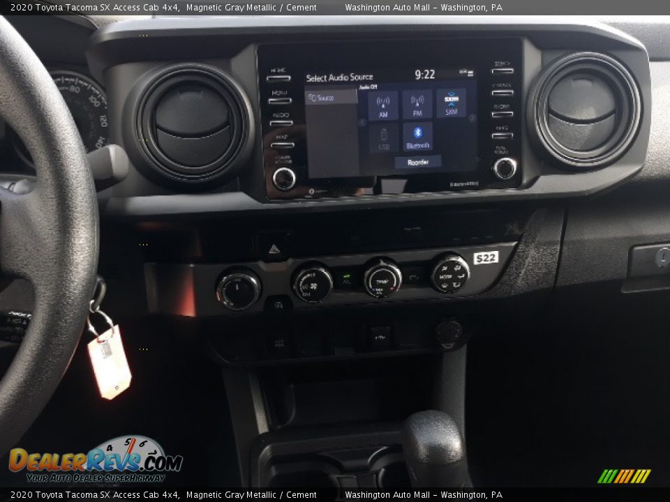 2020 Toyota Tacoma SX Access Cab 4x4 Magnetic Gray Metallic / Cement Photo #10