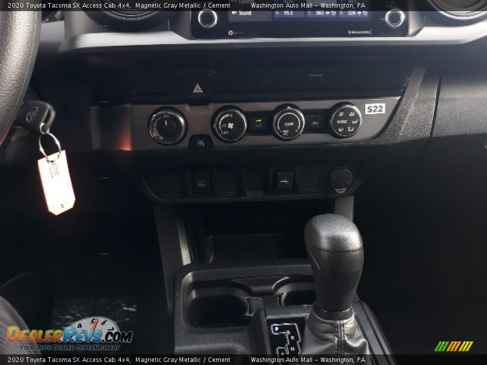 2020 Toyota Tacoma SX Access Cab 4x4 Magnetic Gray Metallic / Cement Photo #11