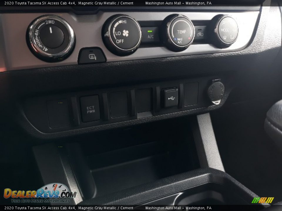 2020 Toyota Tacoma SX Access Cab 4x4 Magnetic Gray Metallic / Cement Photo #12