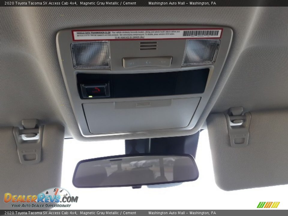 2020 Toyota Tacoma SX Access Cab 4x4 Magnetic Gray Metallic / Cement Photo #18