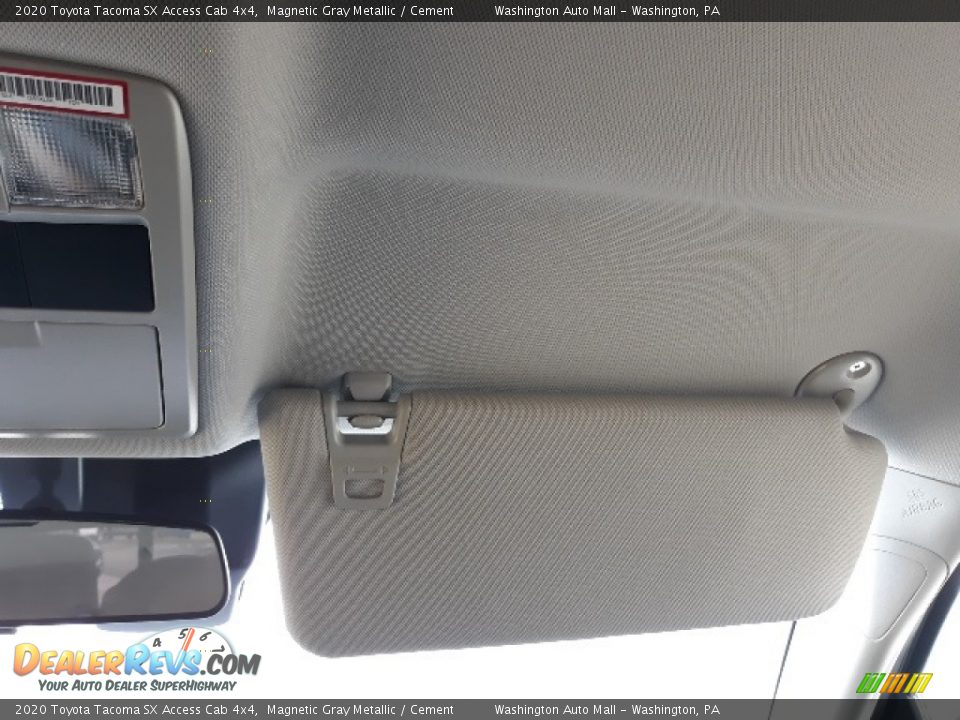 2020 Toyota Tacoma SX Access Cab 4x4 Magnetic Gray Metallic / Cement Photo #19