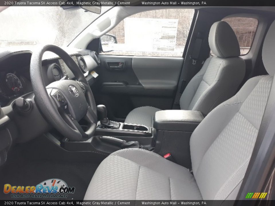 2020 Toyota Tacoma SX Access Cab 4x4 Magnetic Gray Metallic / Cement Photo #20