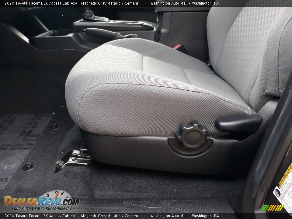 2020 Toyota Tacoma SX Access Cab 4x4 Magnetic Gray Metallic / Cement Photo #22