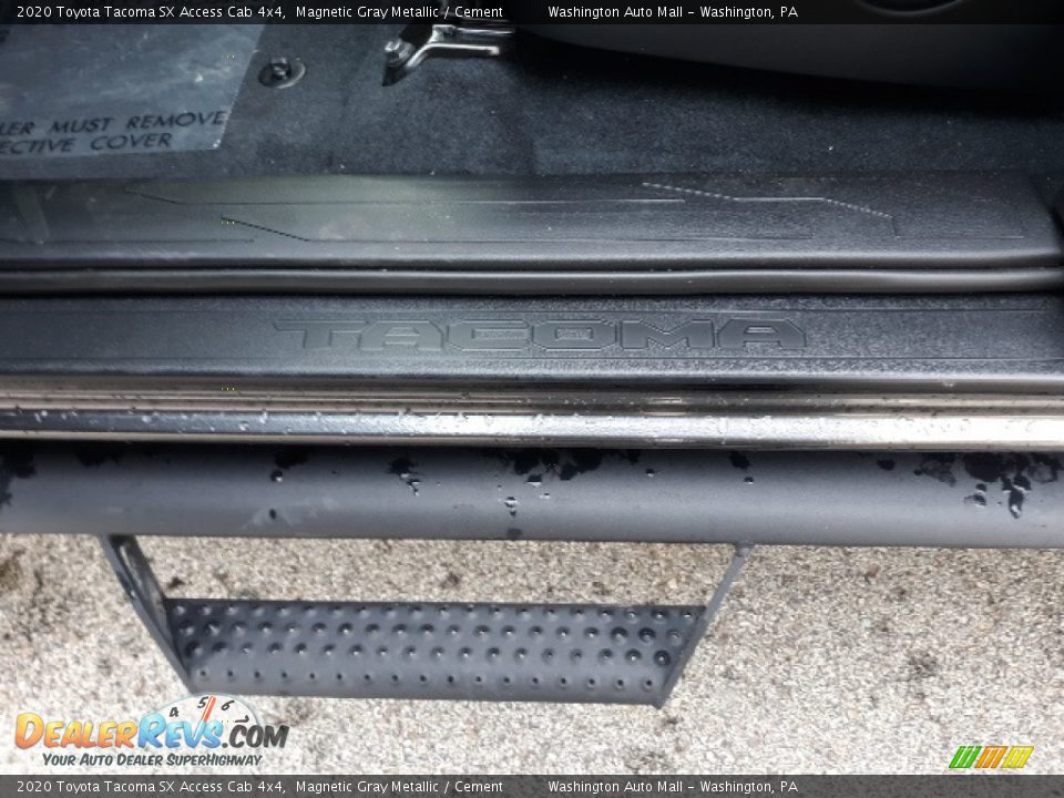 2020 Toyota Tacoma SX Access Cab 4x4 Magnetic Gray Metallic / Cement Photo #23