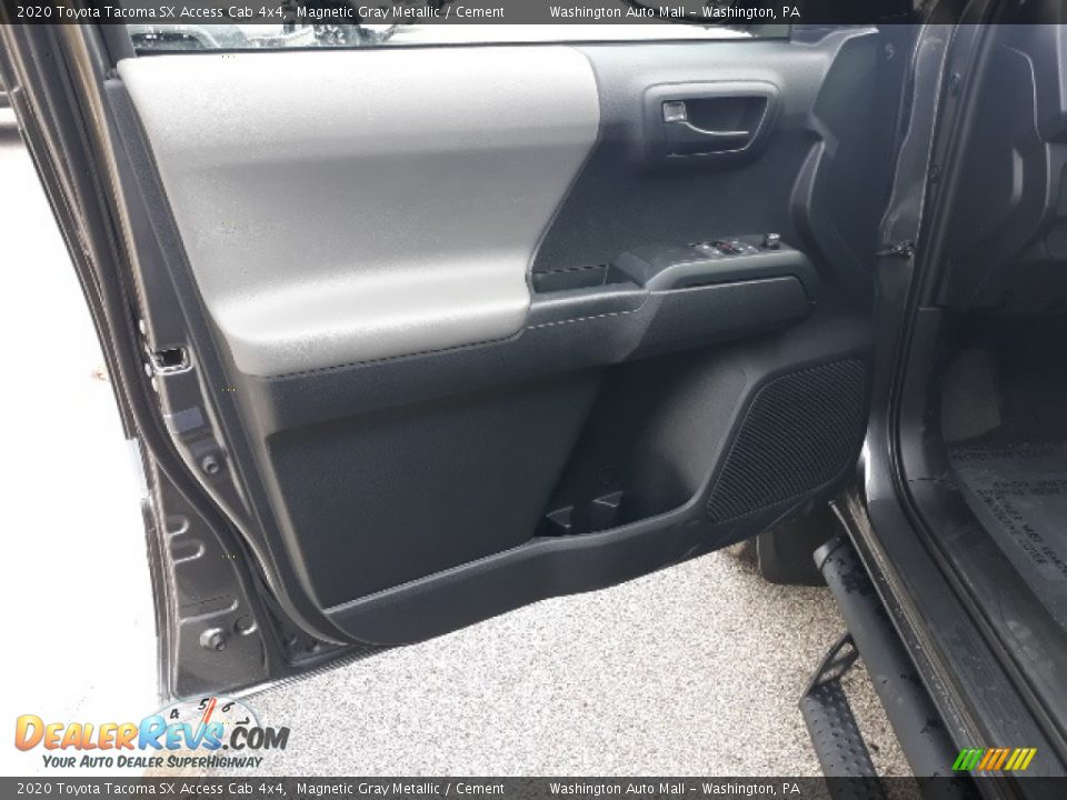 2020 Toyota Tacoma SX Access Cab 4x4 Magnetic Gray Metallic / Cement Photo #24