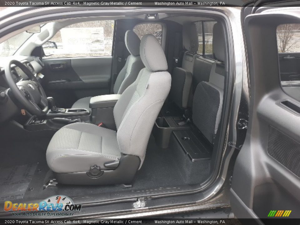 2020 Toyota Tacoma SX Access Cab 4x4 Magnetic Gray Metallic / Cement Photo #26