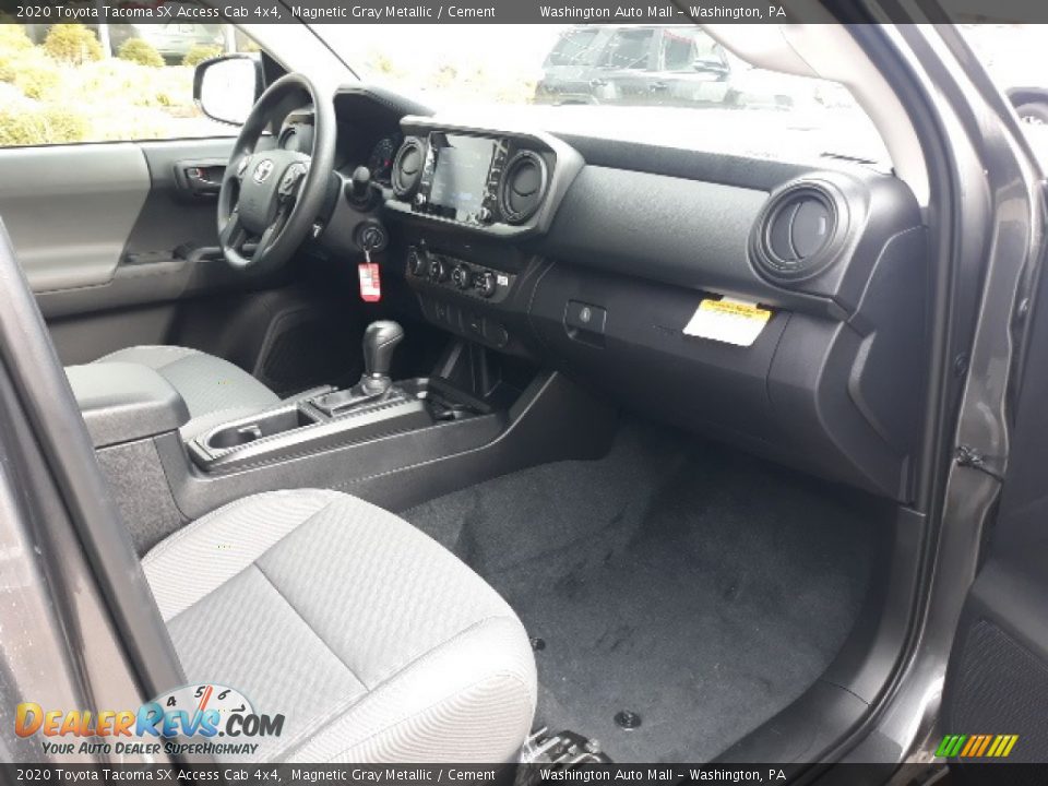 2020 Toyota Tacoma SX Access Cab 4x4 Magnetic Gray Metallic / Cement Photo #27