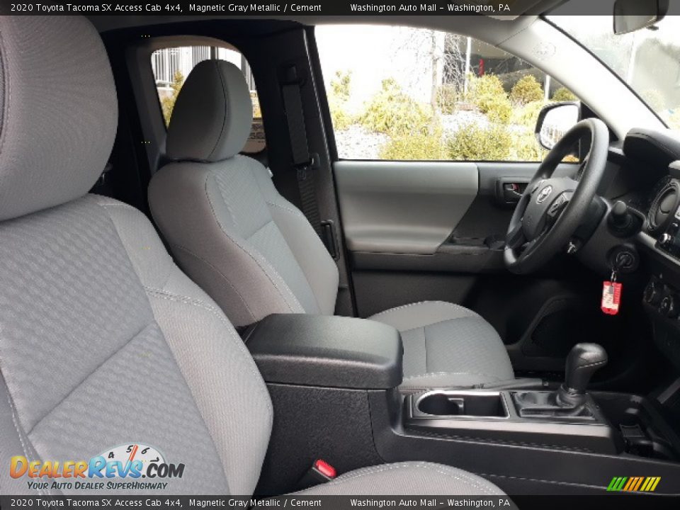 2020 Toyota Tacoma SX Access Cab 4x4 Magnetic Gray Metallic / Cement Photo #28