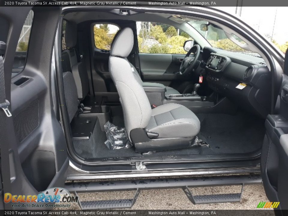 2020 Toyota Tacoma SX Access Cab 4x4 Magnetic Gray Metallic / Cement Photo #30