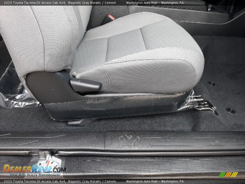 2020 Toyota Tacoma SX Access Cab 4x4 Magnetic Gray Metallic / Cement Photo #31