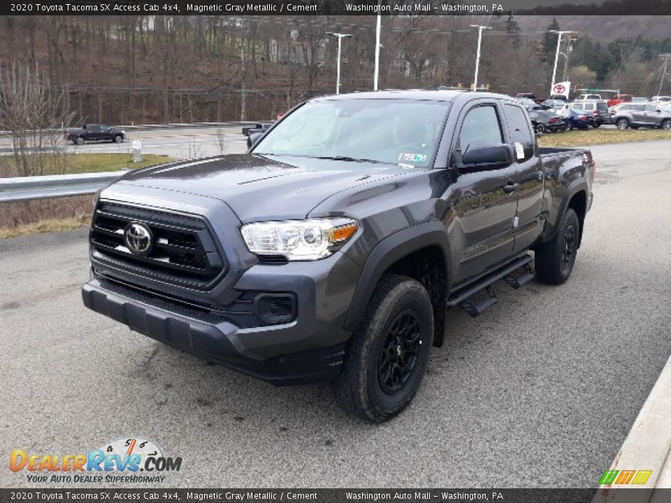 2020 Toyota Tacoma SX Access Cab 4x4 Magnetic Gray Metallic / Cement Photo #33