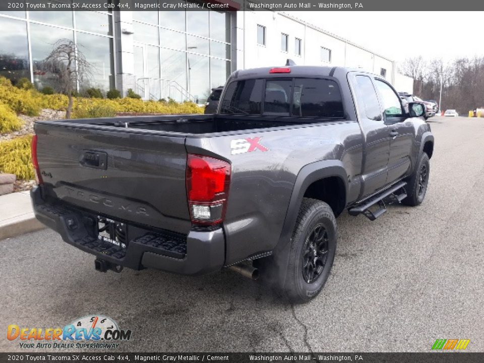 2020 Toyota Tacoma SX Access Cab 4x4 Magnetic Gray Metallic / Cement Photo #35