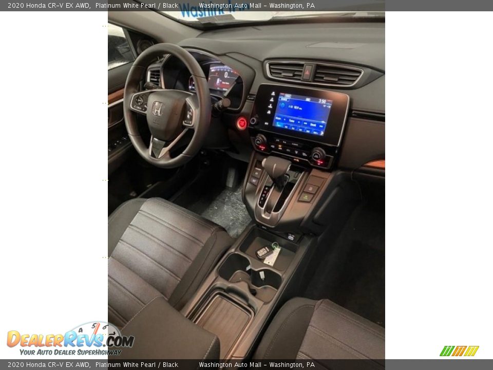 2020 Honda CR-V EX AWD Platinum White Pearl / Black Photo #25