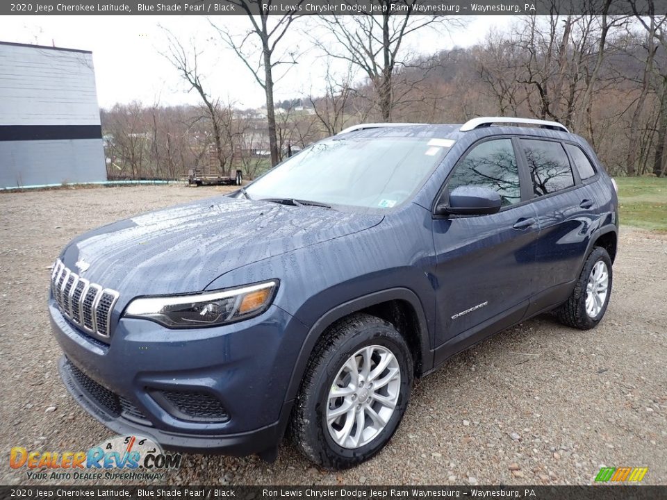 2020 Jeep Cherokee Latitude Blue Shade Pearl / Black Photo #1