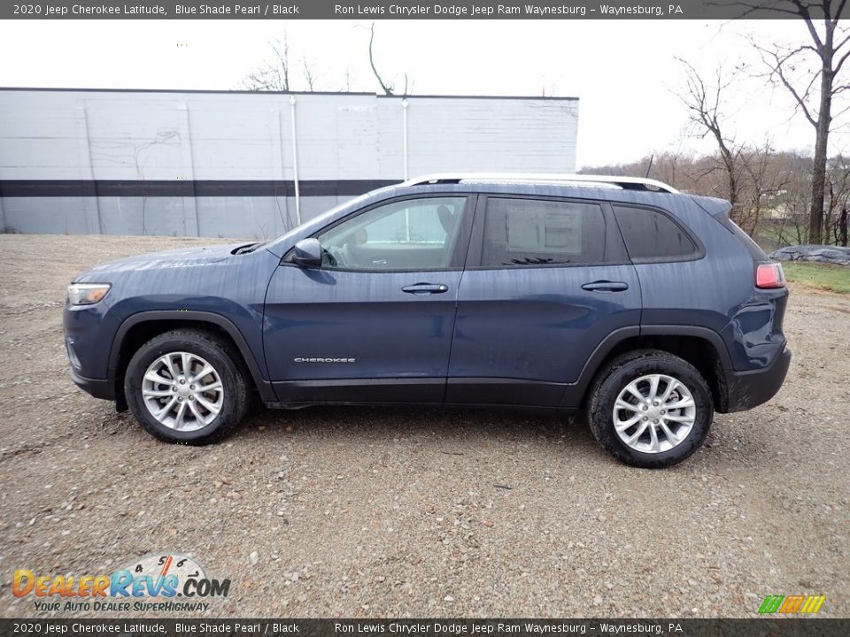 2020 Jeep Cherokee Latitude Blue Shade Pearl / Black Photo #2