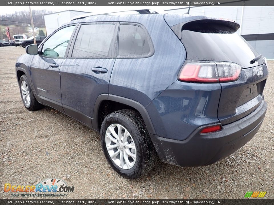 2020 Jeep Cherokee Latitude Blue Shade Pearl / Black Photo #3