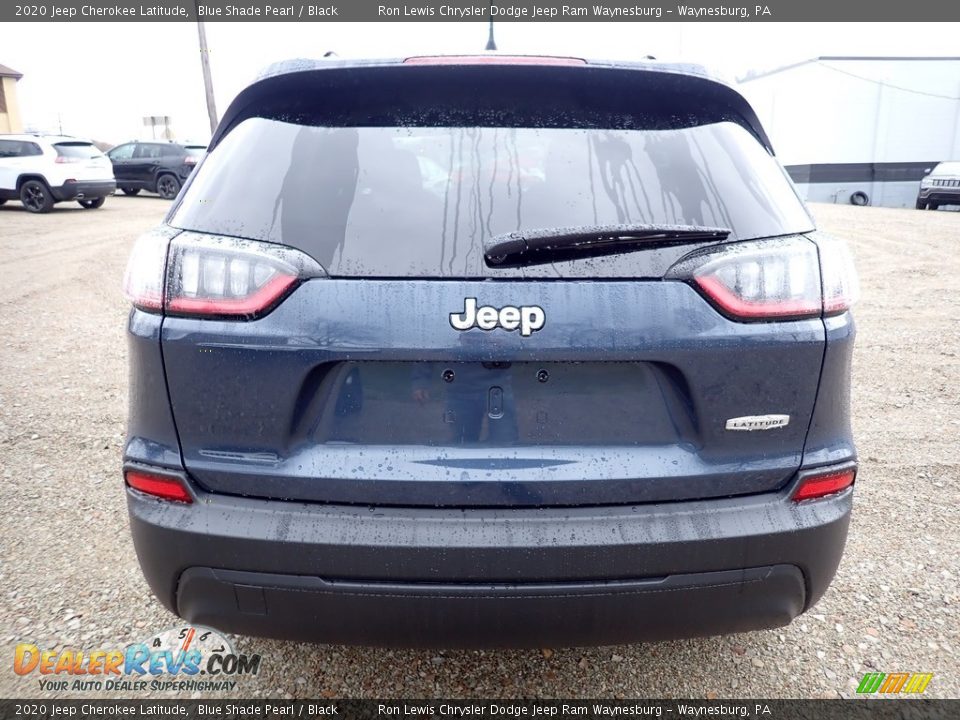 2020 Jeep Cherokee Latitude Blue Shade Pearl / Black Photo #4