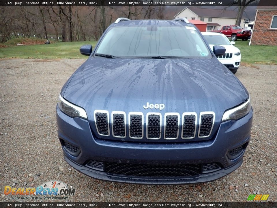 2020 Jeep Cherokee Latitude Blue Shade Pearl / Black Photo #8