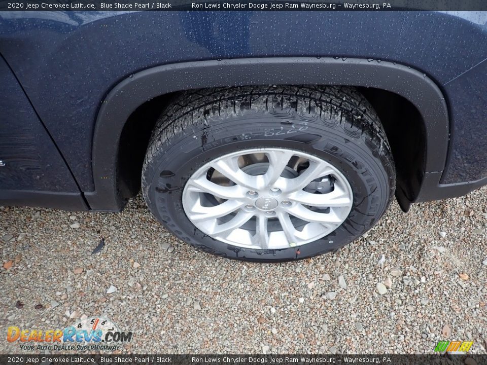 2020 Jeep Cherokee Latitude Blue Shade Pearl / Black Photo #9