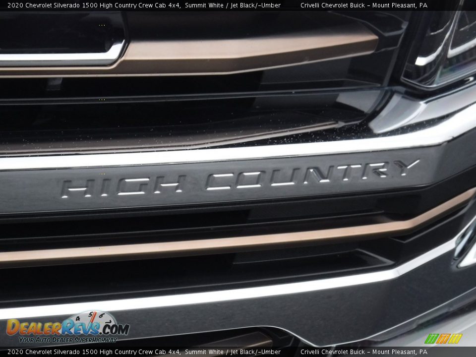 2020 Chevrolet Silverado 1500 High Country Crew Cab 4x4 Summit White / Jet Black/­Umber Photo #7