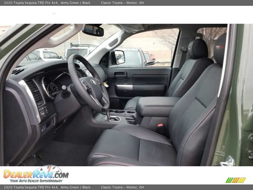 Front Seat of 2020 Toyota Sequoia TRD Pro 4x4 Photo #2
