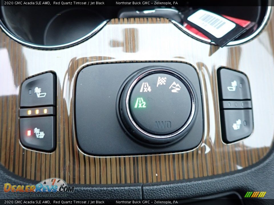 Controls of 2020 GMC Acadia SLE AWD Photo #16