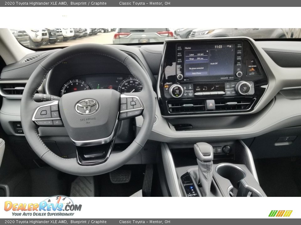 2020 Toyota Highlander XLE AWD Blueprint / Graphite Photo #4