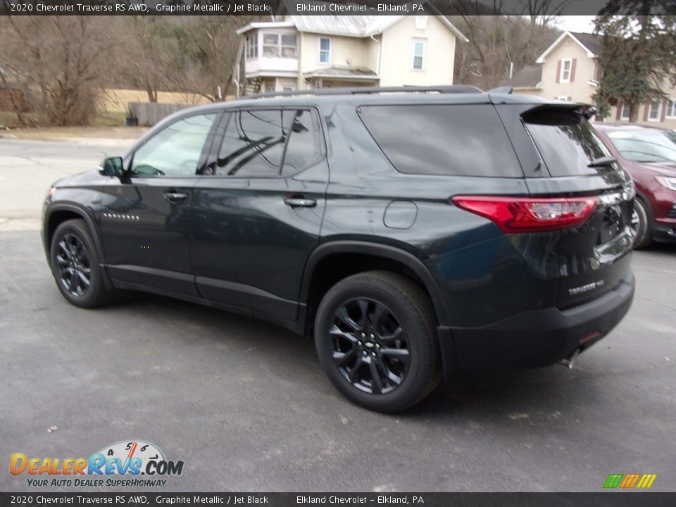 2020 Chevrolet Traverse RS AWD Graphite Metallic / Jet Black Photo #6