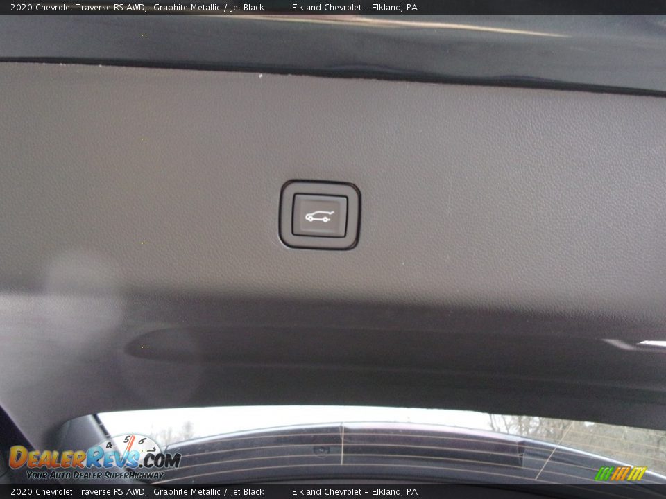 2020 Chevrolet Traverse RS AWD Graphite Metallic / Jet Black Photo #8