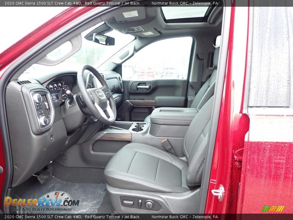 2020 GMC Sierra 1500 SLT Crew Cab 4WD Red Quartz Tintcoat / Jet Black Photo #14