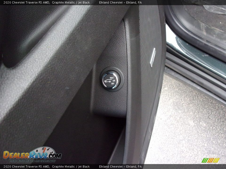 2020 Chevrolet Traverse RS AWD Graphite Metallic / Jet Black Photo #13