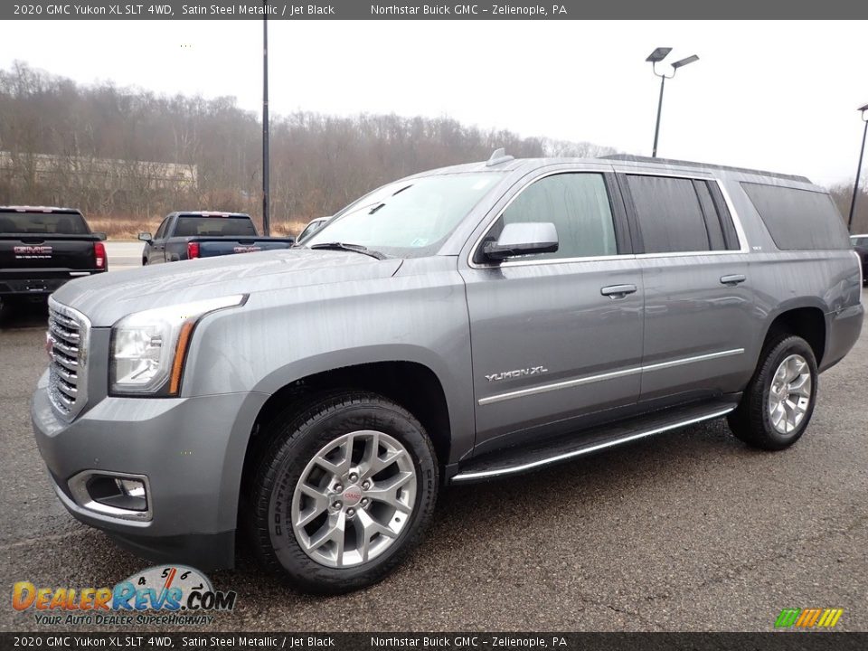 2020 GMC Yukon XL SLT 4WD Satin Steel Metallic / Jet Black Photo #1