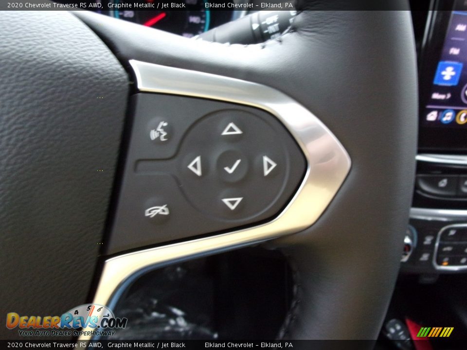 2020 Chevrolet Traverse RS AWD Graphite Metallic / Jet Black Photo #20