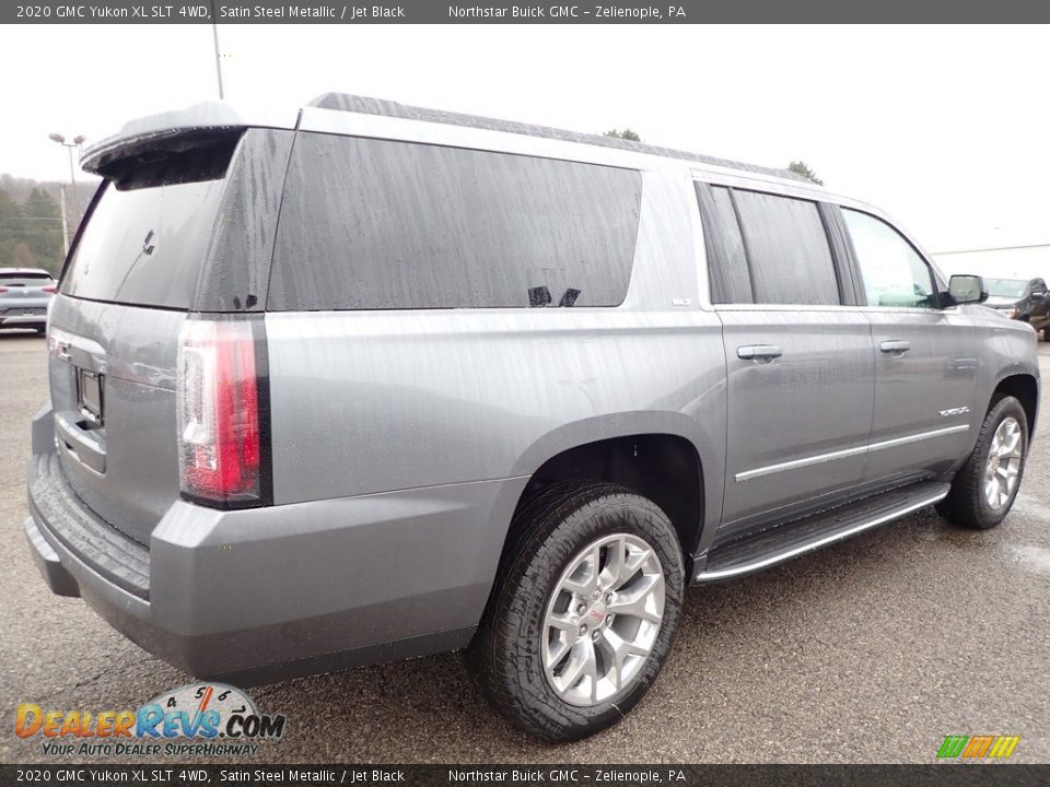 2020 GMC Yukon XL SLT 4WD Satin Steel Metallic / Jet Black Photo #5